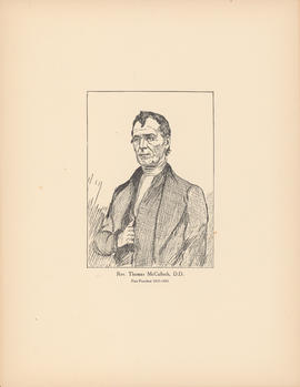 Rev. Thomas McCulloch, D.D.  First president, 1838–1843 : [print]