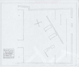 2b theatre company revised ground plan for East of Berlin, directed by Christian Barry and design...