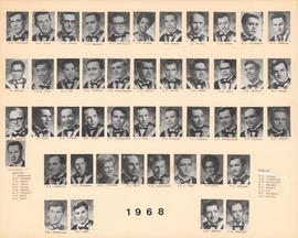 Composite Photograph of the Faculty of Medicine - Class of 1968