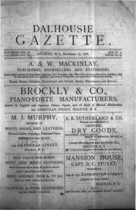 Dalhousie Gazette, Volume 9, Issue 3
