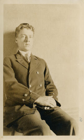 Photograph of Frank Penney, wireless operator on Sable Island