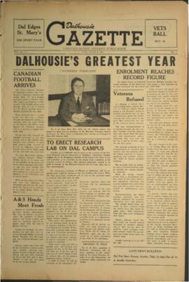 Dalhousie Gazette, Volume 80, Issue 1