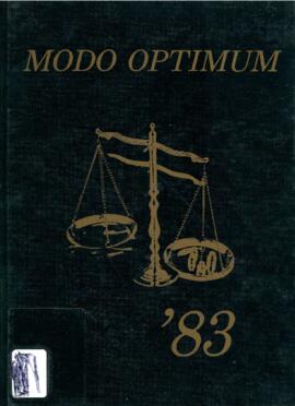 Modo optimum: Dalhousie University College of Pharmacy yearbook 1983