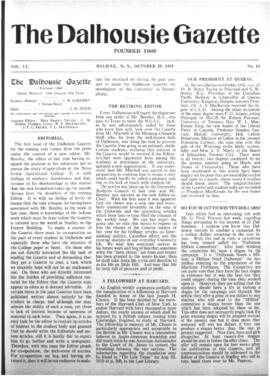 The Dalhousie Gazette, Volume 51, Issue 14