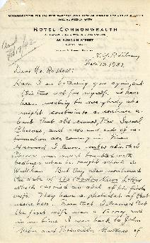 Correspondence between Thomas Head Raddall and G.B. Bird