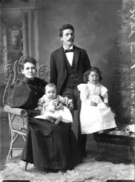 Photograph of J. McNeil's family
