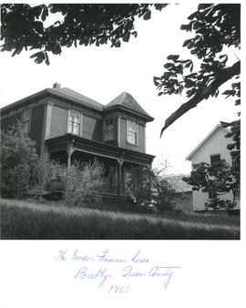 Photograph of the Gordon Freeman house in Brooklyn, Queens County