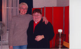 Photograph of Dr. Brenda Hattie and Reverend Darlene Young