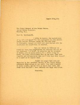 Correspondence between Thomas Head Raddall and H. Merrell Benninghoff