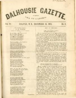 Dalhousie Gazette, Volume 6, Issue 3