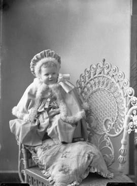 Photograph of Mrs. Cantley's baby