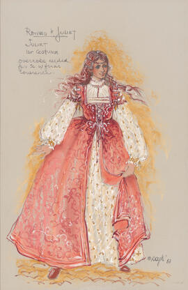 Costume design for Juliet : first costume