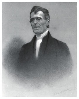 Photograph of a pastel drawing of Thomas McCulloch