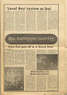 The Dalhousie Gazette, Volume 107, Issue 22