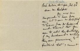 Correspondence between Thomas Head Raddall and Edith MacMechan (Mrs. Archibald MacMechan)
