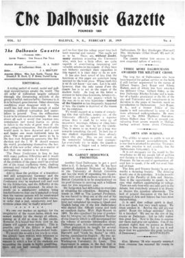 The Dalhousie Gazette, Volume 51, Issue 4