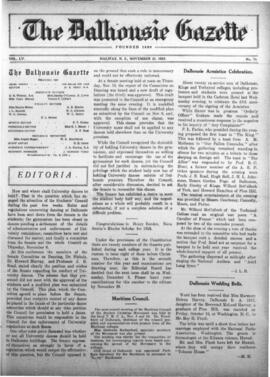 The Dalhousie Gazette, Volume 55, Issue 20