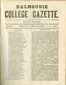 The Dalhousie College Gazette, Volume 3, Issue 9