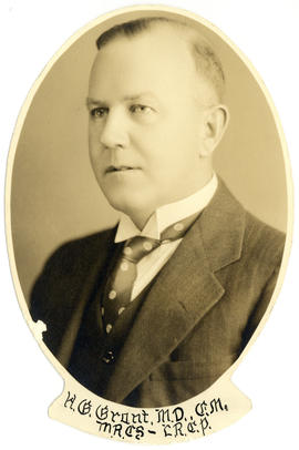 Portrait of Harry Goudge Grant