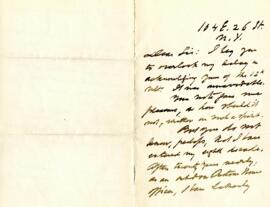 Correspondence between Herman Melville and A. MacMechan