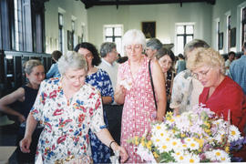Photograph of Patricia Lutley, Susan Harris, Bonnie Best Flemming, Linda MacLeod and Milada Roder...