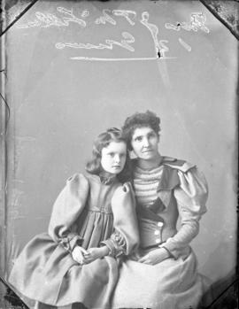 Photograph of Mrs.  J. P. McLellan and daughter