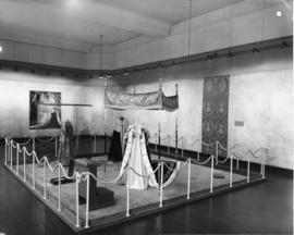 Photograph of British Royal regalia on display at Dalhousie