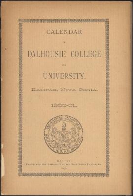 Calendar of Dalhousie College and University, Halifax, Nova Scotia : 1900-1901