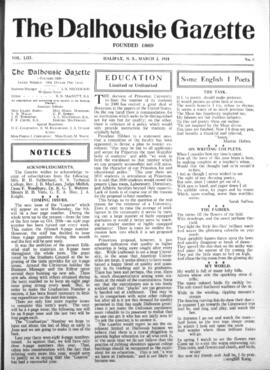 The Dalhousie Gazette, Volume 53, Issue 8