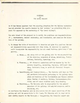 Minutes from a general membership meeting held on January 29, 1976