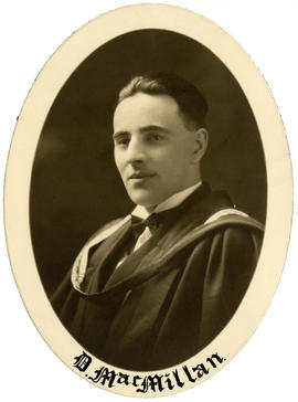 Portrait of Duncan MacMillan : Class of 1928
