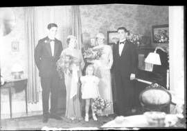 Photograph of an unidentified wedding