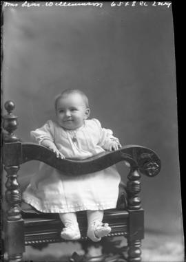 Photograph of the baby of Mrs. Len Williamson
