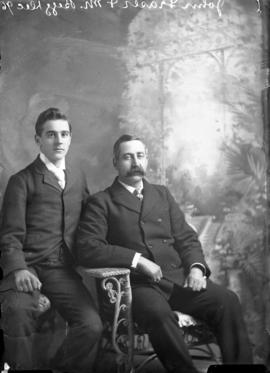 Photograph of  John Fraser and Mr. Begg