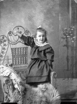 Photograph of P. A. McGregor's daughter