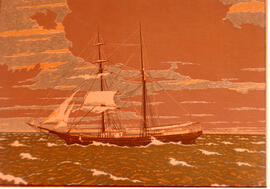 Mary Celeste artwork by Rudolph Ruzicka