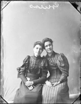 Photograph of Miss Guess & her friend