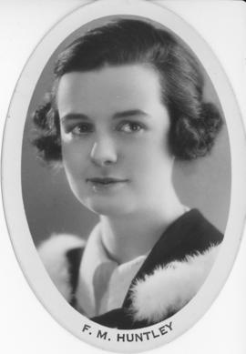 Photograph of Frances Margaret Huntley