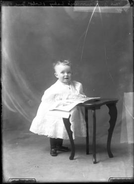 Photograph of the baby of Mrs. Joseph Murray