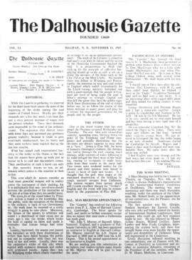 The Dalhousie Gazette, Volume 51, Issue 16