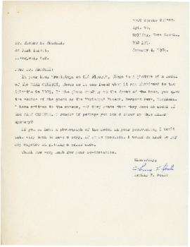 Correspondence between Thomas Head Raddall and Irving T. Deale