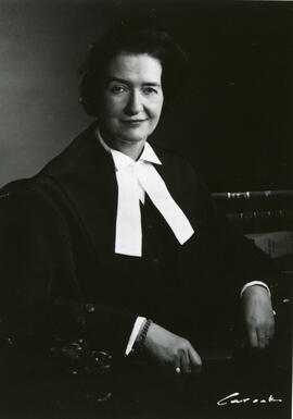Portrait of Bertha Wilson