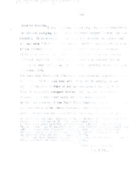 Correspondence between Thomas Head Raddall and John A. Stevenson