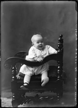 Photograph of the baby of Mr. & Mrs. Clarence McRae