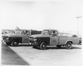 Photograph of unidentified Island Highways employees