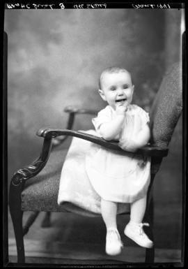 Photograph of Mrs. H. C. Irish’s baby