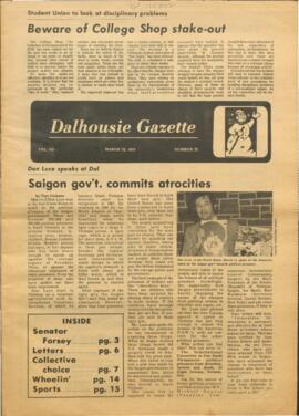 Dalhousie Gazette, Volume 105, Issue 22