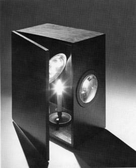 Photograph of a projection apparatus