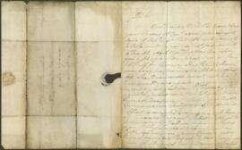 Letters from Harry Robertson to James Dinwiddie