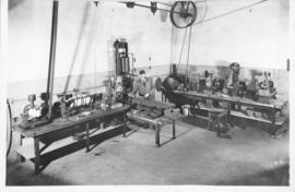 Photograph of an ore dressing lab at the Nova Scotia Technical College